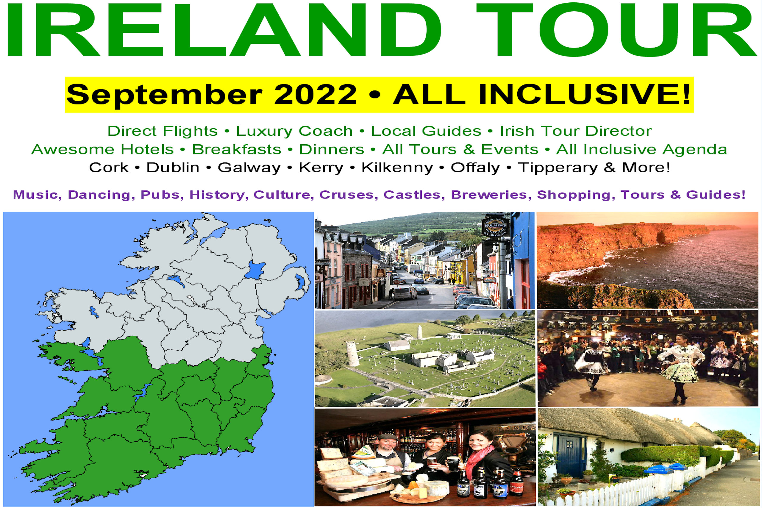 Ireland Insider Tour - Sightseeing: Sep. 2022