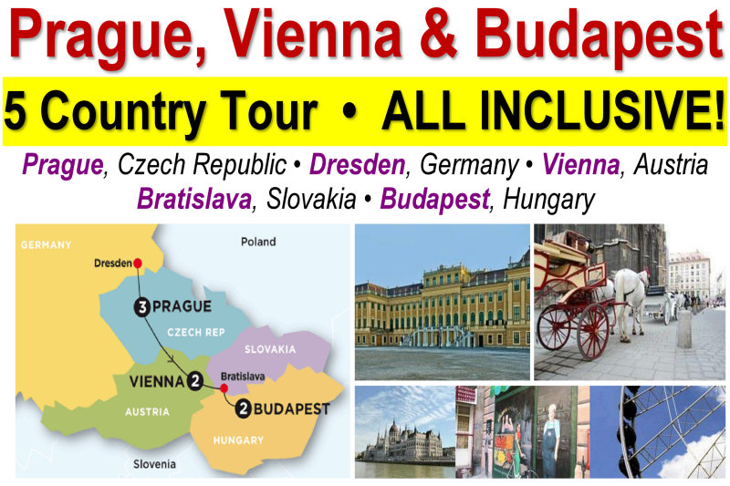 Prague Vienna Budapest - 5 Country Tour - 27-SEP > 5-Oct 2023