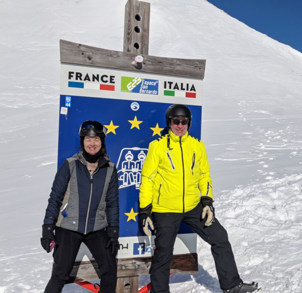 Aosta Italy ski trip: La-Thuile, Italy to La-Rosiere, France